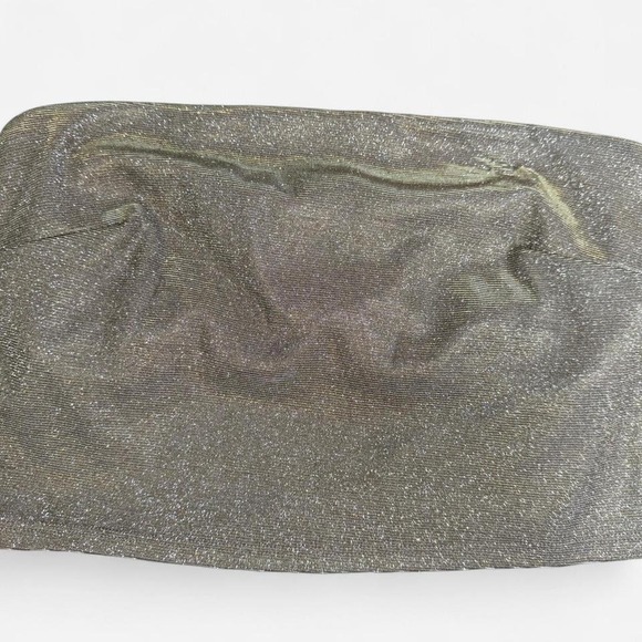 wild fable Tops - Medium Metallic Silver Tube Top, Wild Fable